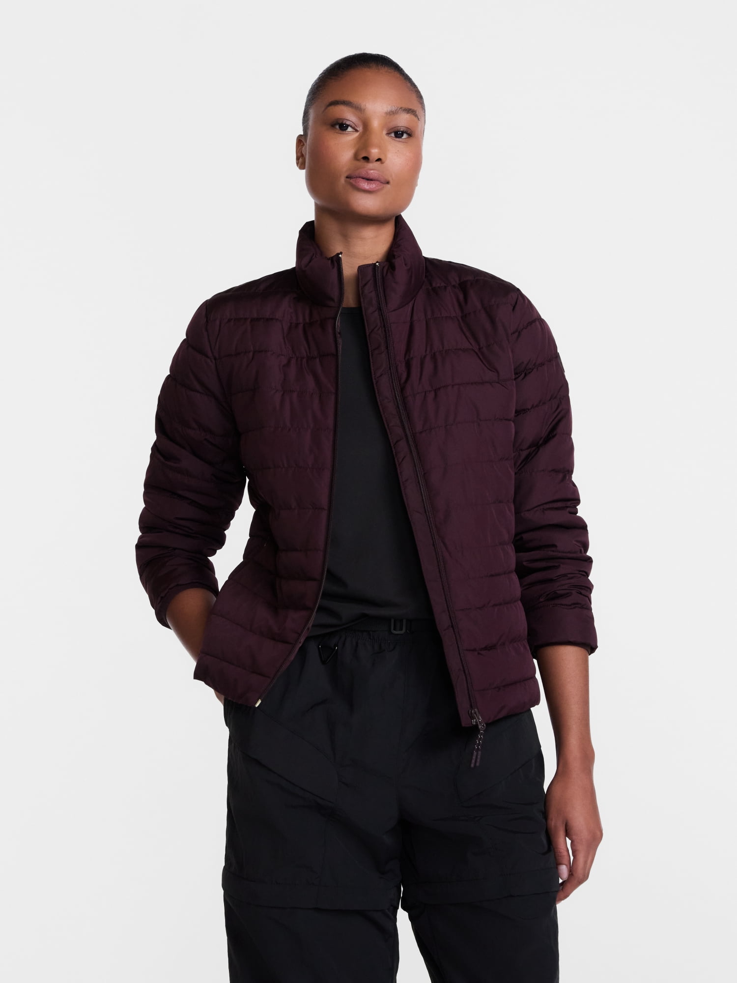 Ozark Trail Women's and Women's Plus Puffer Jacket, Sizes XS-3X