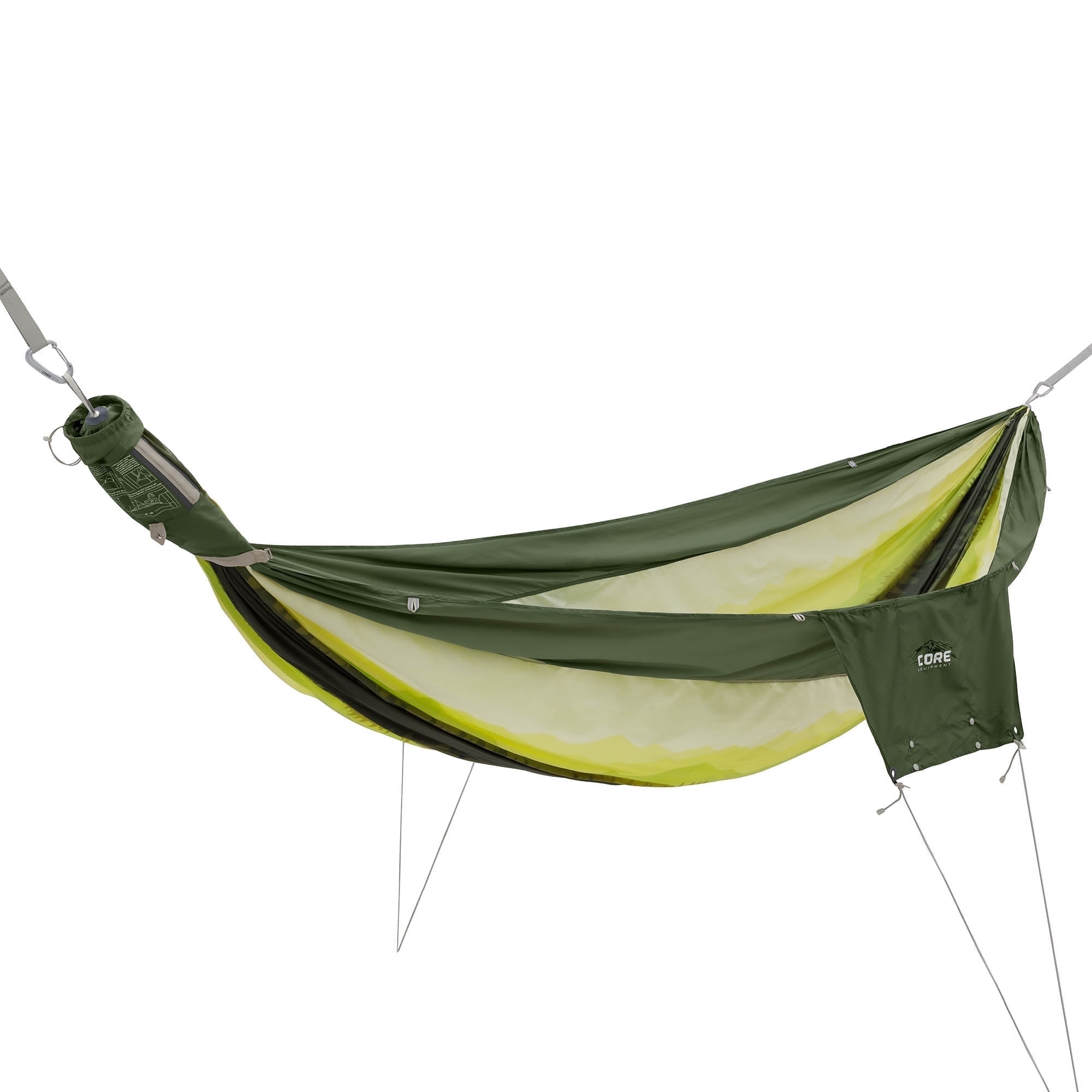 CORE Premium Double Hammock - Evergreen Vista