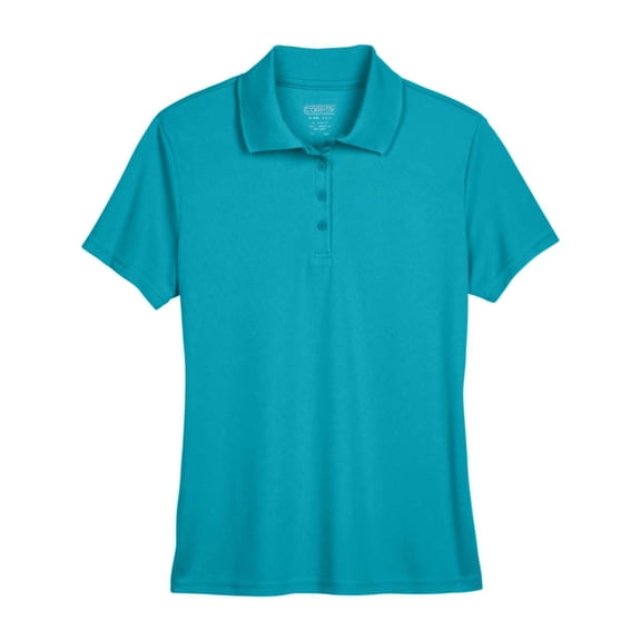 CORE365 78181 Women's Origin Performance Piqué Polo-CLEAR TEAL-S