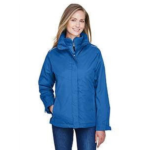 CORE365 78205 Women's 3-in-1 Jacket with Fleece Liner-True Royal-L