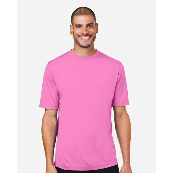 CORE365 CE10 Unisex Capital Performance T-Shirt-Charity Pink-2XL