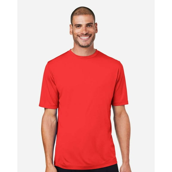 CORE365 CE10 Unisex Capital Performance T-Shirt-Marina Red-XS