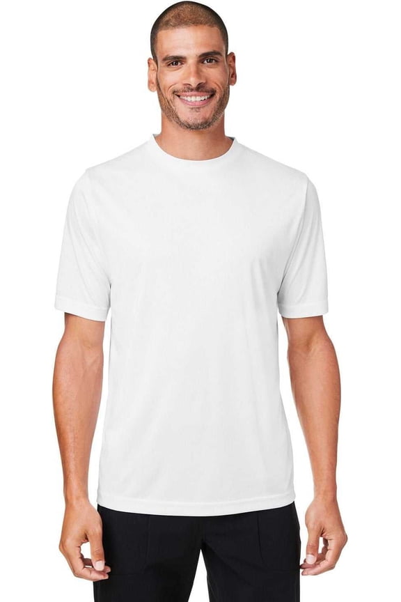 CORE365 CE10 Unisex Capital Performance T-Shirt - WHITE