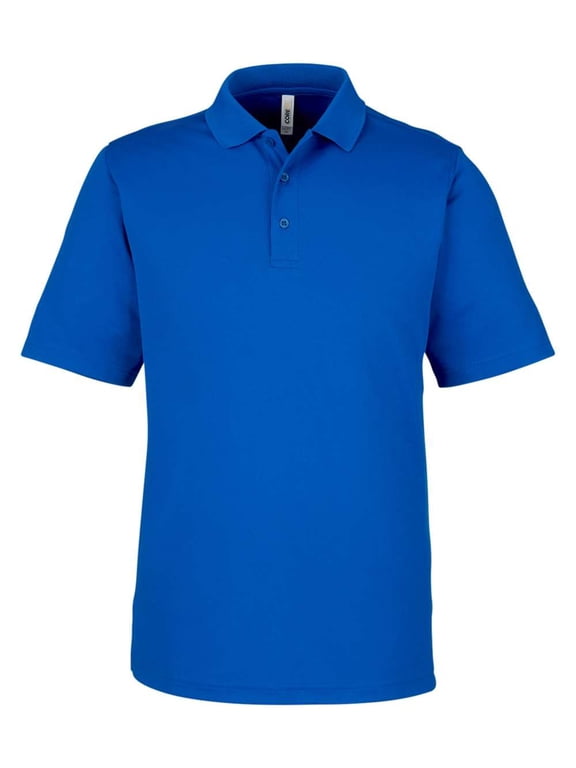 CORE365 CE104 Men's Market Snag Protect Mesh Polo-True Royal-S