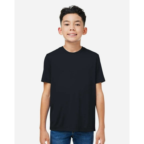 CORE365 CE10Y Youth Capital Performance T-Shirt-Black-M