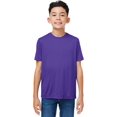 thumbnail image 1 of CORE365 CE10Y Youth Capital Performance T-Shirt - CAMPUS PURPLE, 1 of 2