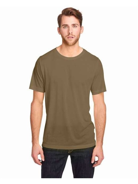 CORE365 CE111 Unisex Fusion ChromaSoft™ Performance T-Shirt-Coyote Brown-L
