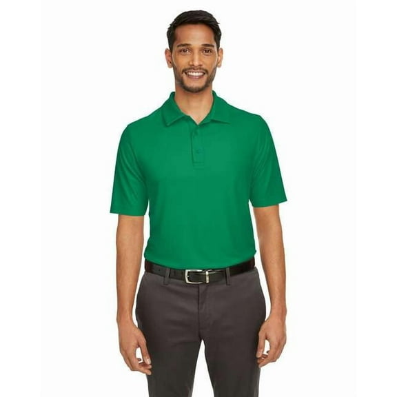 CORE365 CE112 Men's Fusion ChromaSoftâ„¢ Pique Polo-Kelly Green-M