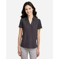 thumbnail image 1 of CORE365 CE112CW Women's Fusion ChromaSoft™ Colorblock Polo-Carbon/ Carbon Heather-2XL, 1 of 6