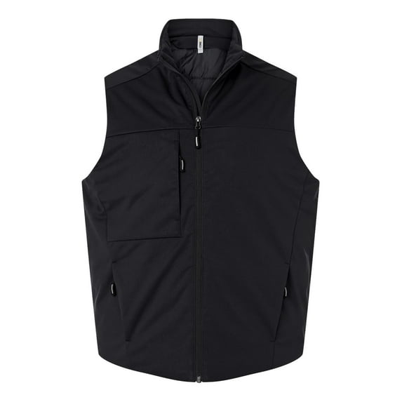 CORE365 CE716 Unisex Techno Lite Flat-Fill Insulated Vest-Black-M