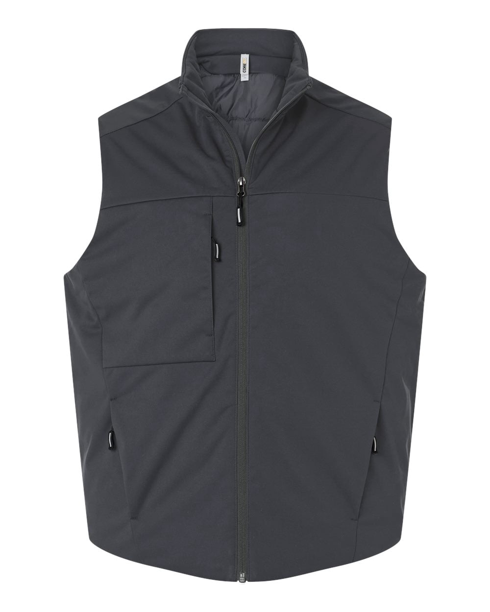 CORE365 CE716 Unisex Techno Lite Flat-Fill Insulated Vest-Black-S
