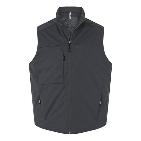 CORE365 CE716 Unisex Techno Lite Flat-Fill Insulated Vest-Carbon-XL