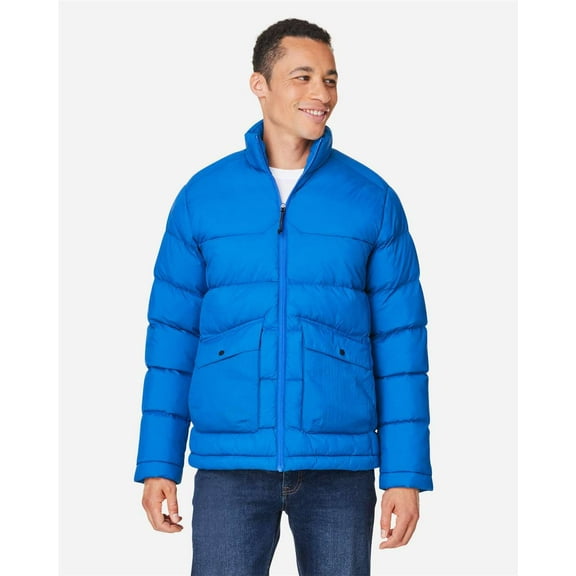 CORE365 CE720 Men's Inspire Puffer Jacket-True Royal-XL