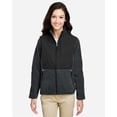 thumbnail image 1 of CORE365 CE890W Women's Journey Summit Hybrid Full-Zip-Heather Charcoal/ Black-XS, 1 of 6
