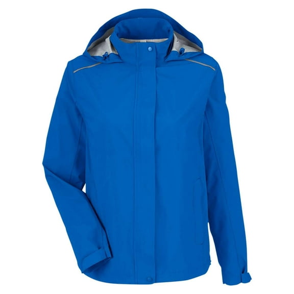CORE365 CE712W Women's Packable Rain Jacket-True Royal-XS