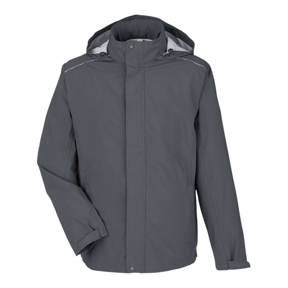 CORE365 CE712 Men's Barrier Rain Jacket-Carbon-S