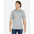 thumbnail image 1 of CORE365 CE104 Men's Market Snag Protect Mesh Polo-Platinum-L, 1 of 6