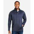 thumbnail image 1 of CORE365 CE708 Men's Techno Lite Three-Layer Knit Tech-Shell-Classic Navy Heather-5XL, 1 of 5