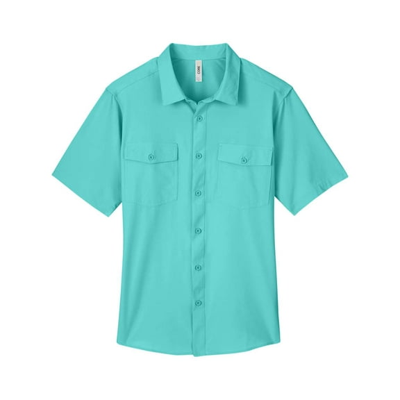 CORE365 CE510 Men's Ultra UVP Marina Shirt-Sea Glass-3XL