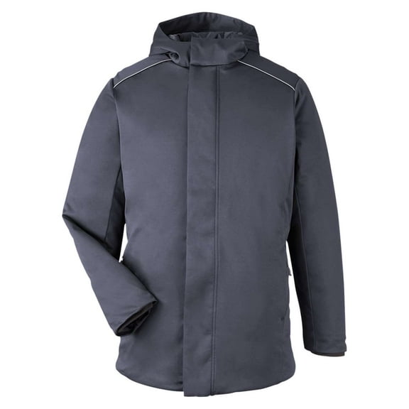 CORE365 CE715 Unisex Techno Lite Flat-Fill Insulated Jacket-Carbon-2XL