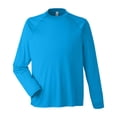 thumbnail image 1 of CORE365 CE110 Unisex Ultra UVP™ Marina Raglan Long Sleeve T-Shirt-Electric Blue-2XL, 1 of 6