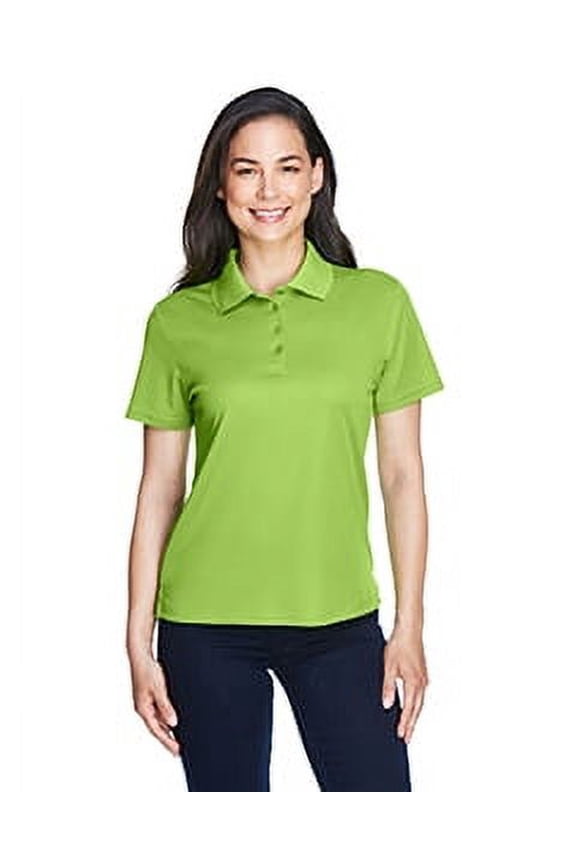 CORE365 78181 Women's Origin Performance Piqué Polo-Acid Green-L