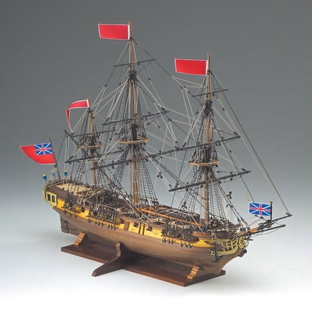 COREL HMS GREYHOUND 20-GUN BRITISH SHIP