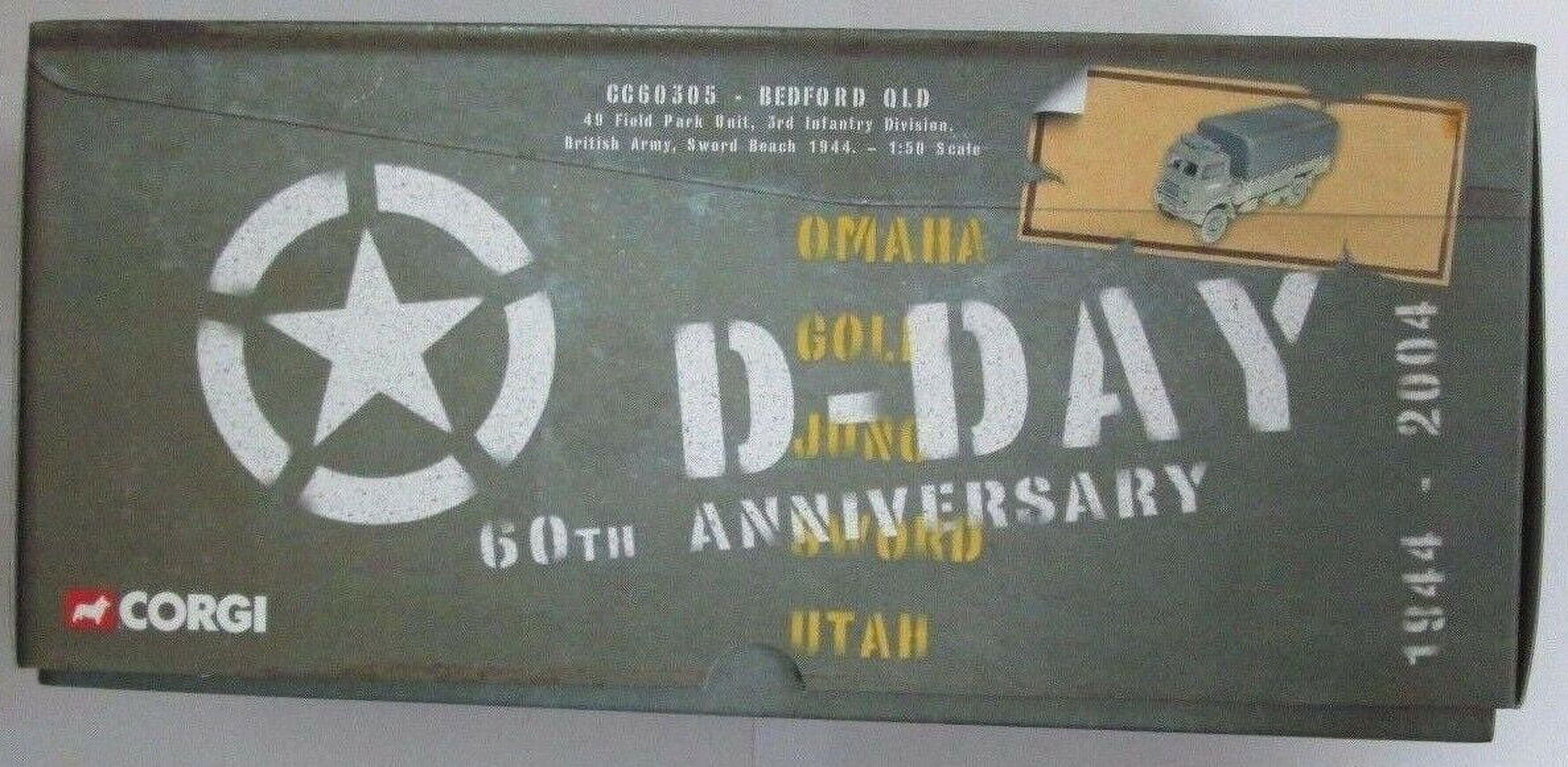 Miniature Corgi 1/50 - Bedford QLT Troop Carrier Royal Navy 1944