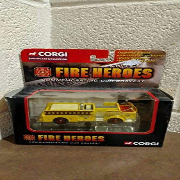 CORGI FIRE TRUCK HEROES 1960 ALF 900 SERIES PUMPER Conschocken PA Yellow