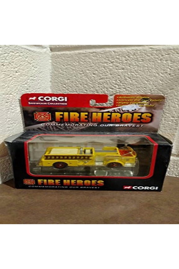 FIRE TRUCK HEROES 1960 ALF 900 SERIES PUMPER Conschocken PA Yellow