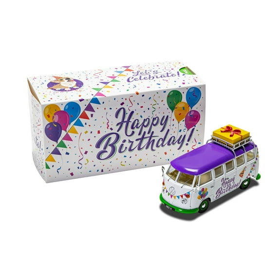 CORGI VOLKSWAGEN CAMPERVAN "HAPPY BIRTHDAY"