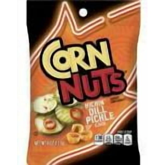 CORN NUTS KICKIN DILL PICKLE 4OZ Pack Of 12