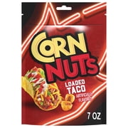 CORN NUTS Loaded Taco Flavor Plant-Based Snack, 7 oz Plastic Bag