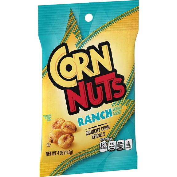 Corn Nuts Flavored Snack, Ranch, 4 Ounce (Pack of 12)