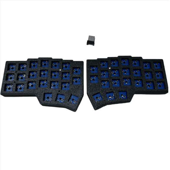CORNE V4.1 Wireless Split Mechanical Keyboard, 2.4G Ergonomic DIY Hot-Swap VIAL Support Custom Keyboard 3D Printed Case