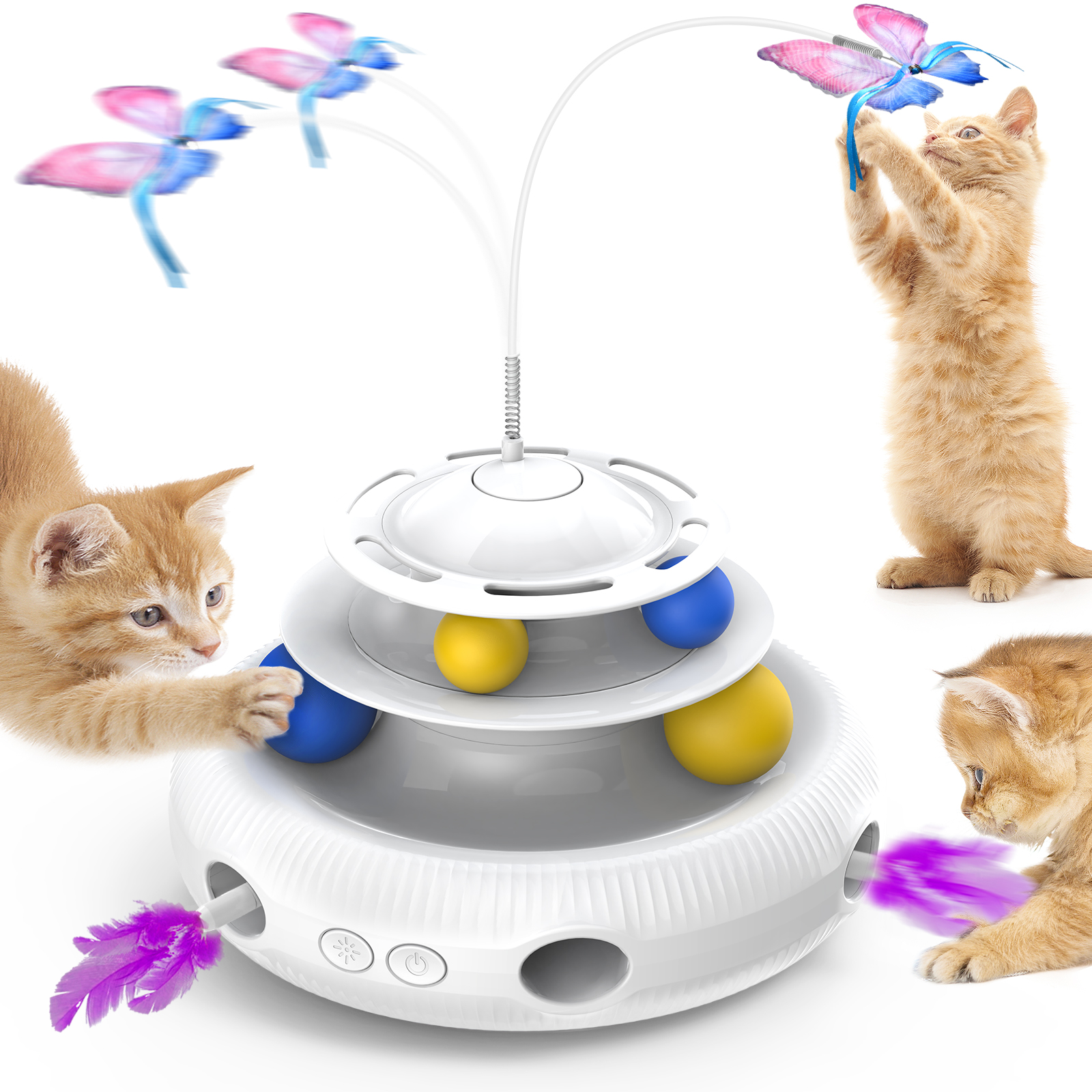 SmartCat Peek and Play Toy Box