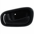 thumbnail image 1 of COROLLA/PRIZM 98-02 FRONT INTERIOR DOOR HANDLE LH, Black, Manual Lock, w/o Lock Hole (=REAR), 1 of 5