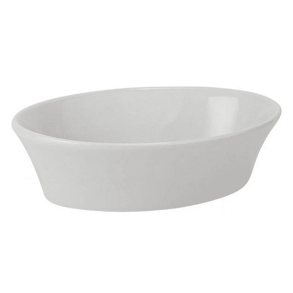 CORONA Porcelain White 10-Ounce Oval Baker, Pack of 12