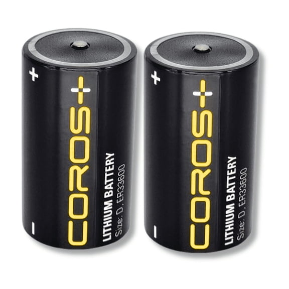 COROS CLE-20 D 3.6V Lithium Thionyl Chloride Battery (2 Batteries)