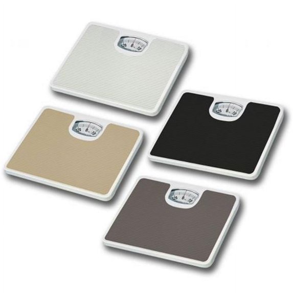 CORP BATHROOM SCALE NON SKID ASST. -ASST COLORS