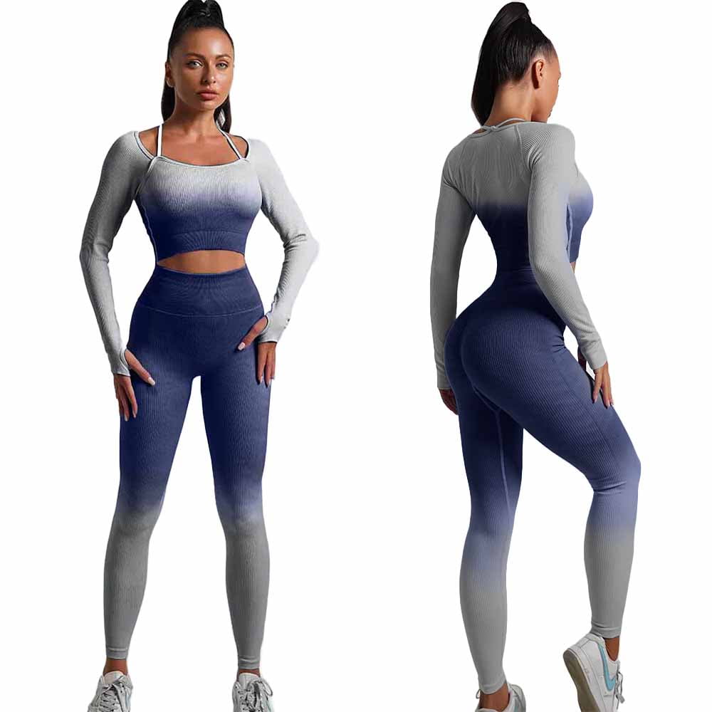 Ombre workout set hotsell