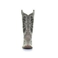 thumbnail image 1 of CORRAL Adult Female Brown Black Wing and Cross Square Toe Boots, Size: 9, Width: M, 1 of 5
