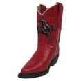 thumbnail image 1 of CORRAL Kids' Red Bronco Embroidered Snip Toe Cowboy Boots G1054 (10 D(K) US), 1 of 3