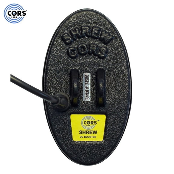 CORS Shrew 6.5"x3.5" DD Search Coil for Fisher F2 & F4 Metal Detector