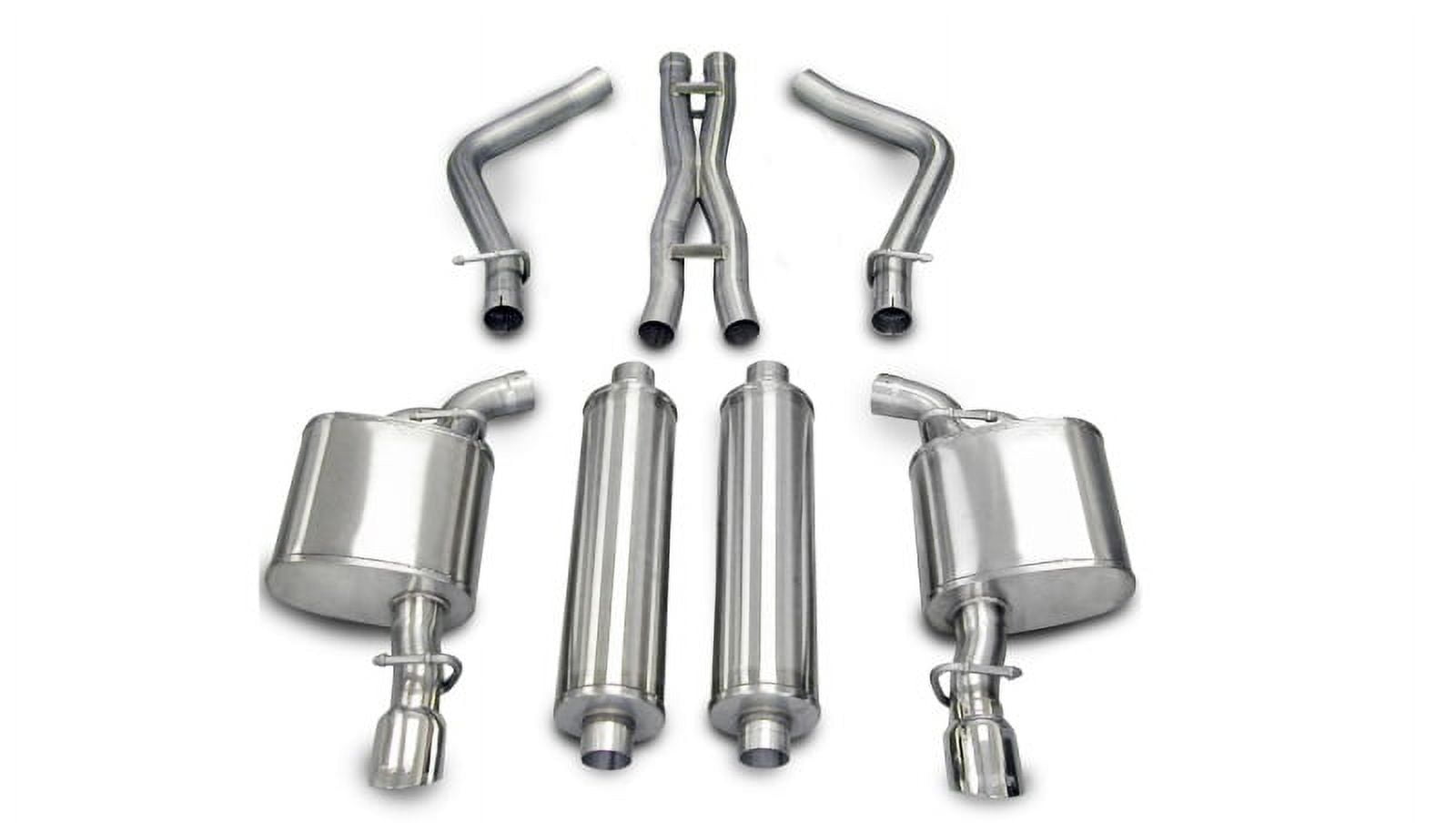 CORSA Performance 05-10 Dodge Charger Polished Xtreme Cat-Back Exhaust Hitch & Towing Parts & Sets