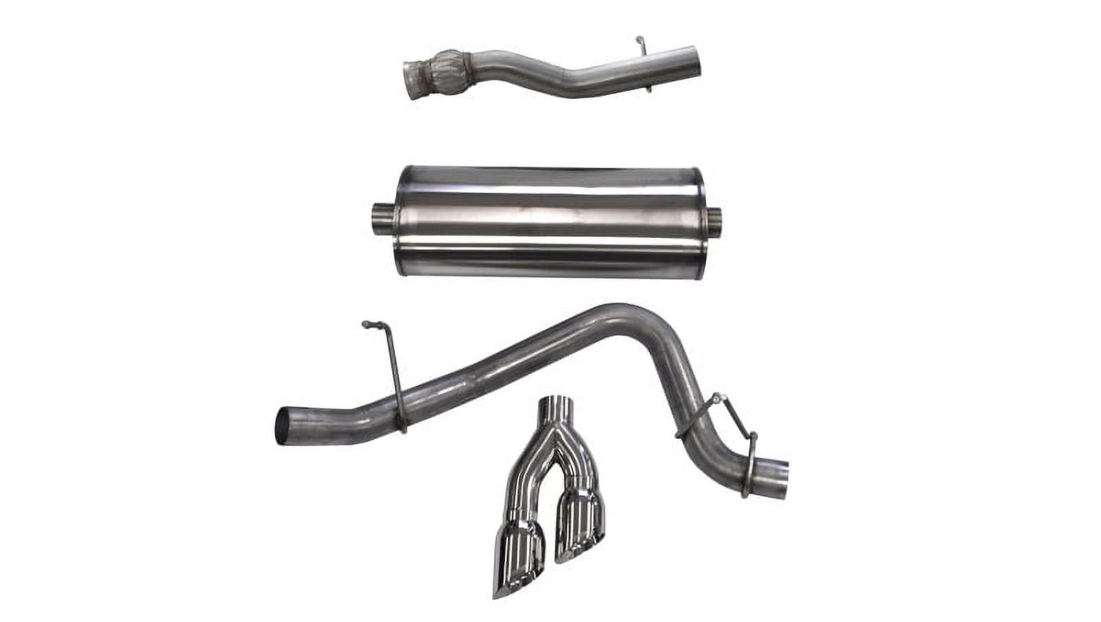 CORSA Performance Cat-Back Muffler for 2015 GMC Yukon Denali XL 6.2L V8, 3in Single Side Exit