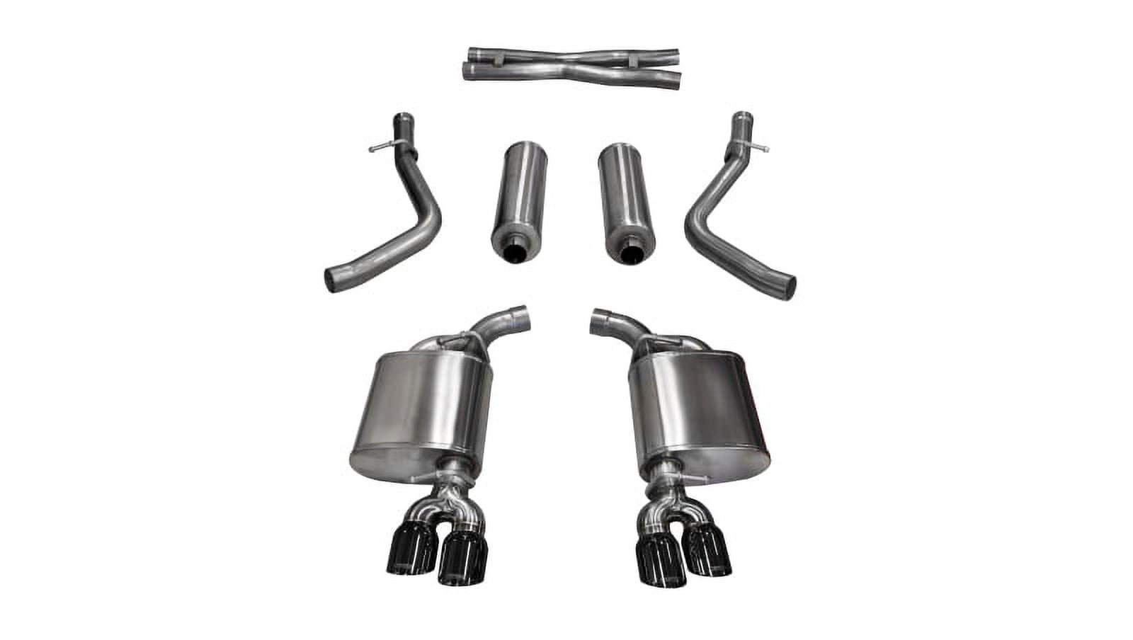 CORSA Performance Xtreme Cat-Back Dual Rear Exit Exhaust for 15-17 Dodge Challenger