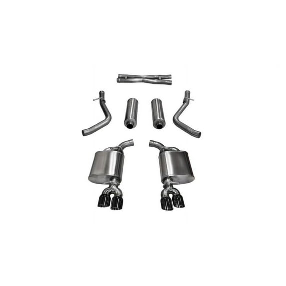 CORSA Performance Xtreme Cat-Back Dual Rear Exit Exhaust for 15-17 Dodge Challenger