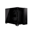thumbnail image 1 of CORSAIR 2500X Small-Tower mATX Dual Chamber PC Case ? Panoramic Tempered Glass ? Reverse Connection Motherboard Compatible ? No Fans Included ? Black, 1 of 19