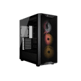 thumbnail image 1 of The CORSAIR 3200D RS ARGB is a spacious and fully-loaded mid-tower chassis with 3x RS120 ARGB fans and useful DIY features for an easy build with powerful cooling. Black., 1 of 10